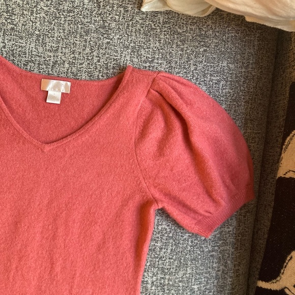 Rachel Parcell pink knit top - Picture 2 of 6